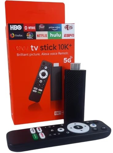 Android TV Stick 8K 8GB RAM 128GB ROM Mando Control Voz HDMI Streaming Ultra HD