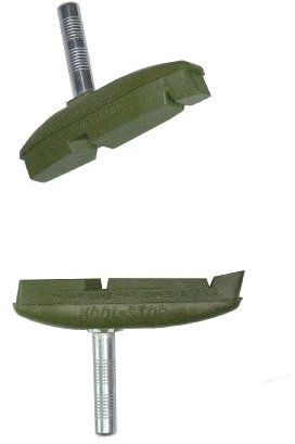 Kool Stop Bremsschuhe - Eagle 2 Cantilever grün Keramik 1 Paar Bremsbeläge