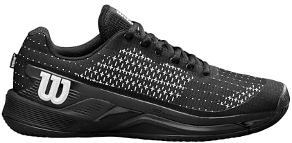 Wilson herr Rush PRO Extra Duty tennissko, svart/vit, 12 UK, Svart svart vit, 12 UK