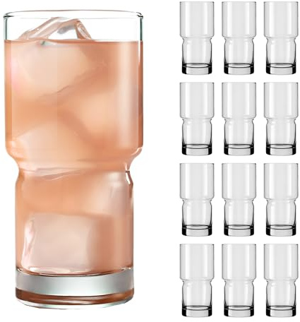 LIBBEY 70534 Bicchiere, NEWTON, 592 ml, set da 12, impilabile