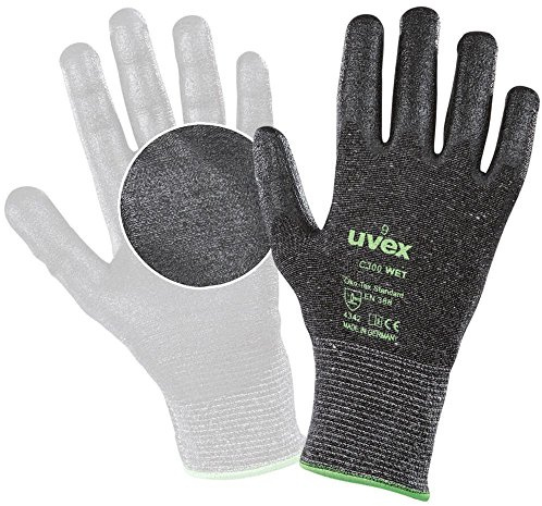 Uvex C300 Wet arbetshandskar – 1 par skärskyddshandskar – 10/XL 10/XL