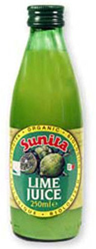 Sunita Lime Juice Organic 250ml