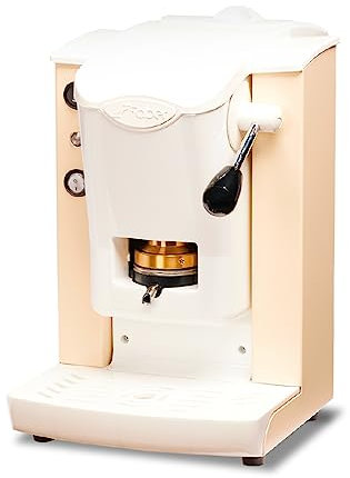 emozioni quotidiane FABER SLOT PLAST MACCHINA CAFFE ESPRESSO CIALDE -100% MADE IN ITALY- 6 COLORI PLASTICHE BIANCO (AVORIO)+ 15 CIALDE