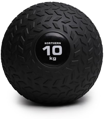 Fashion Thirsty NORTHERN Tyre Tread Fitness Slam Ball, No Bounce Medicine Ball, Heavy Duty Rubber, Strength Training, Core, Gym & Home Workout, Bootcamp, MMA, Boxing, 3KG, 5KG, 10KG, 15KG, 20KG, 25KG