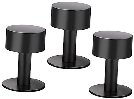 OFFSCH Türstopper Aus Edelstahl Zur Bodenmontage Schützt Wände Verhindert Türschlag Rutschfest Langlebig Für Verschiedene Anlässe