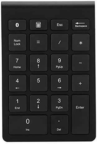 Pavé Numérique Bluetooth, 22 Touches, pavé Numérique Externe, Clavier de comptabilité Financière Portable pour Ordinateur Portable, Ordinateur de Bureau