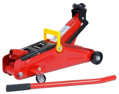 YASTA Cric Idraulico per Auto 2 Tonnellate, Martinetto Sollevatore per Veicoli in Garage e Officina, Ideale per Cambio Gomme e Manutenzione Fai Da Te