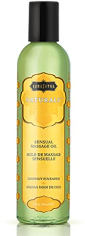 KamaSutra Naturals Massageoel annanas kokosnuss, 1er Pack (1 x 236 ml)