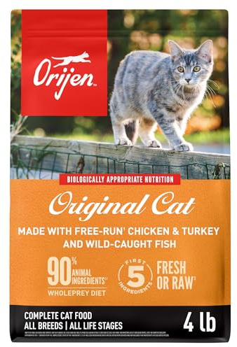 ORIJEN Dry Cat Food, Grain-Free, Fresh and Raw Animal Ingredients