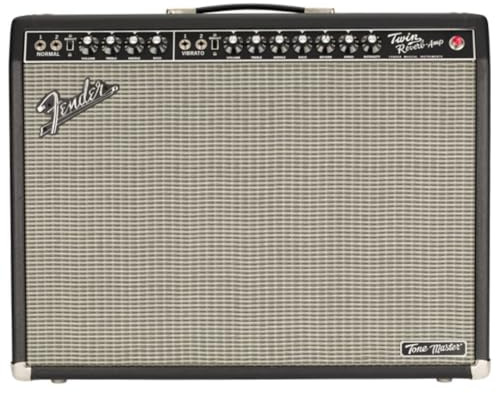 Fender Tone Master Twin Reverb Guitar Amplifier, Black, with 2-Year Warranty