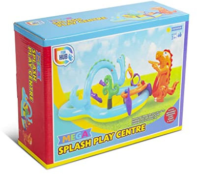 Mega Splash Inflatable Play Center with Slide