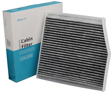 OEMASSIVE Filtro abitacolo al carbone attivo per Mercedes-Benz Classe A W176, Classe B, Classe GLA X156, CLA Coupe C117 – Filtro dell'aria per cabina di ricambio 2468300018