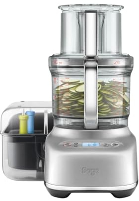 Sage Kitchen Wizz 16, 16-Cup Food Processor, Brushed Stainless Steel