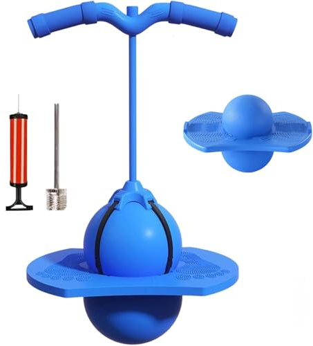 2026 new alance Ball，Jumper with Handle and Ball Pump，erfect for Balance, Coordination, And Fitness，Pogo Bouncing Ball Safe and Fun Pogo Stick for Adults，Indoor & Outdoor Fun