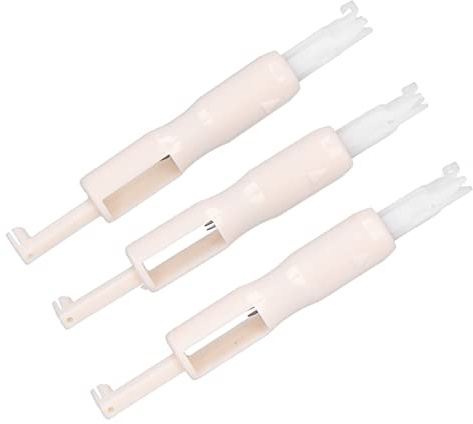 Haofy Set Infila Aghi Automatico in Plastica per Macchina da Cucire Domestica, Inseritori Facili per Scarsa Vista, Inseritore Aghi da Cucito 3 Pezzi per la Maggior Parte delle Macchine da Cucire