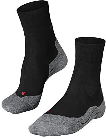 FALKE Hommes RU4 Endurance Wool Chaussettes anatomique Running Laine Vierge, Fibre artificielle