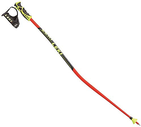 LEKI Kinder Skistöcke WC Lite GS TR-S, Red/Black/Yellow, 95 cm, 6366590