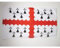 AZ FLAG - Drapeau Pays de Vannes - 90x60 cm - Drapeau Vannetais En Pays De Waroch 100% Polyester Avec Fourreau et Cordelette - Pavillon 50 g