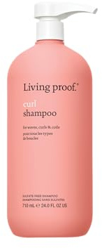 Living Proof Curl Shampoo | Cremiges Locken-Shampoo reinigt & pflegt sanft | Pflege und Kraft für lockiges Haar | Gesunde, geschmeidige Locken | Vegan, ohne Parabene, Silikone, Sulfate | 710ml