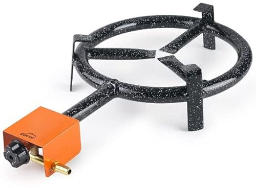 Suinga Fornello Paellero Gas Butano 30 cm, 1 bruciatore per paelle 36-46 cm