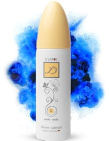 DL® N°5 Premium Silikon-Lubricant Vanille | 100ml | lang anhaltendes Lubricant für Sie und Ihn | Made in Germany | geeignet als Massageöl