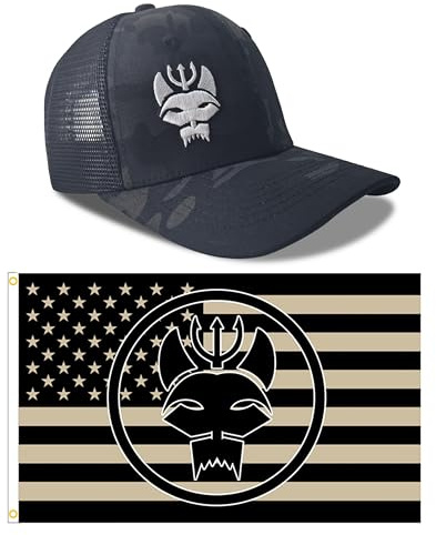 Operatörskeps, herr kamouflage taktisk basebollkeps, Seal Team Tactical Cap + Patch, 3, L