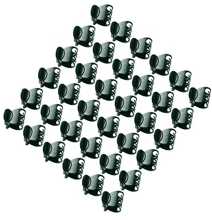 Kisangel Lot de 300 Pinces À Orchidées De Jardin en Plastique De 1 5 Cm Faciles À Utiliser sans Danger pour Les Plantes Idéales pour Les Jours Venteux Et Pluvieux