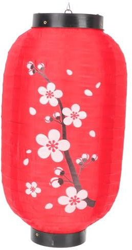 jojofuny Lot De 2 Lanternes Décoratives en Forme De Fleur De Prunier De Style pour Hôtel