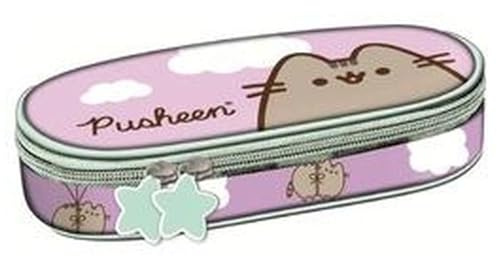 Goldkids - Trousse à crayons pour filles et garçons - Trousse à 1 compartiment - Trousse d'écolier remplie - Trousse d'écolier - Trousse d'écolier - Trousse d'écolier sans contenu - Motif Pusheen