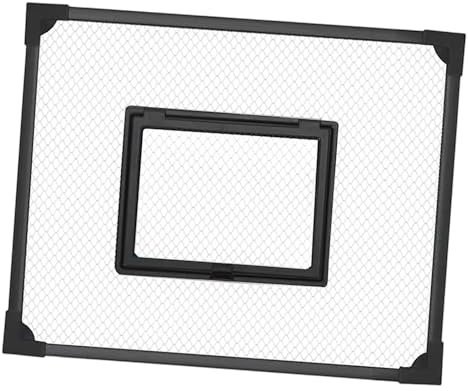 Kuntesetty Pantalla de Acuario Cubierta Malla Superior Antijump Tapa para Tanque Montaje Lateral Acceso Rápido Limpieza Sencilla Adecuada para Peces Tortugas Rep, 40cmx30cm