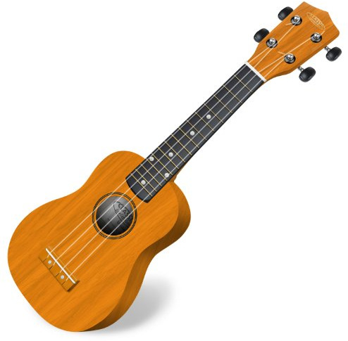 Classic Cantabile Sopran Ukulele US-100 - Einsteiger Ukulele mit warmem Klang, kompakte Bauweise, leicht spielbar, ideale Anfänger Ukulele für Junge Musiker, robuste Verarbeitung - Natur