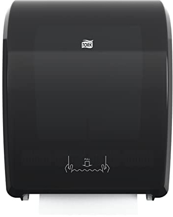 Tork 772828 Mechanical Paper Towel Dispenser, 15.95 Width x 12.32 Length x 9.32 Depth, Black (Case of 1 Dispenser)