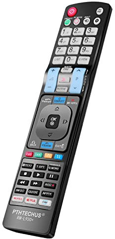 Nouvelle Remplacement Télécommande AKB72914293 AKB72915207 AKB72914209 Fit pour Tous Les Toutes LG Téléviseur 3D LCD HD Intelligent - TV Télécommande Universelle sans Réglage