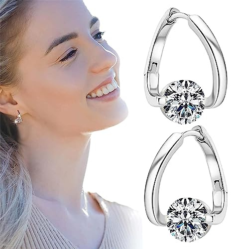 Magnetologia Orecchini, Orecchini Magnetici Linfodrenaggio, Orecchino Da Donna Con Lymphvity Germanio, Orecchini Magnetici Alla Moda Linfatici Regalo Per Moglie Sorella Madre Figlia