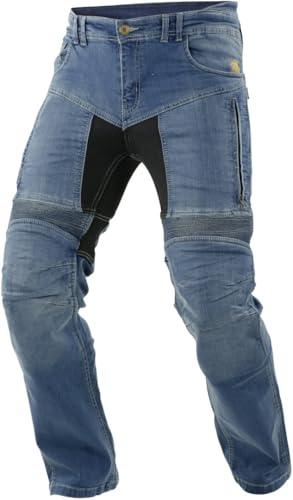 Trilobite Parado Doublelayer Slim Motorcykel Jeans, blau, 34/34