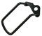 Fahrrad Schaltwerkschutz Rack Protector,MoreChioce Universal Schaltwerk Kettenschutz Metall Fahrrad Fahrradschaltung Schutz Rack Protector Schutzbügel für Fahrradzubehör
