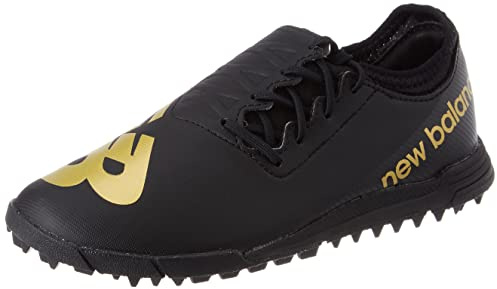 New Balance Furon V7 Dispatch Jnr Tf - Scarpe da Calcio da Ragazzo, Nero, 5 UK