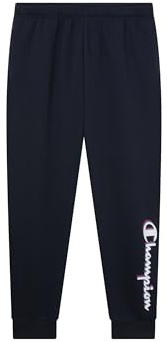 Champion Uomo Legacy Man - Big Logo Pantaloni Sportivi, Blu, XS, Blu (Bs501), XS