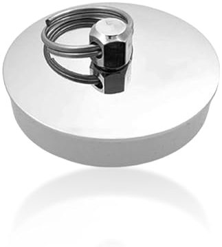 Bouchon Evier,Baignoire,pour Lavabo,Salle de Bain,Cuisine,Bouche,Bouchons d'évier,Acier Inoxydable,42 à 46 mm Caoutchouc Anneau,Durables Faciles Nettoyer,Universel Bonde étanche et Facile Utiliser