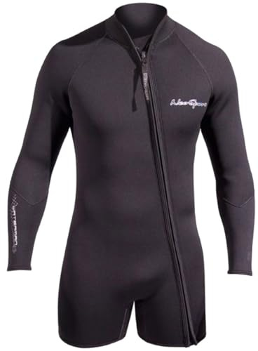 NeoSport Men's Neoprene 5mm Waterman Wetsuit Jacket, X-Large
