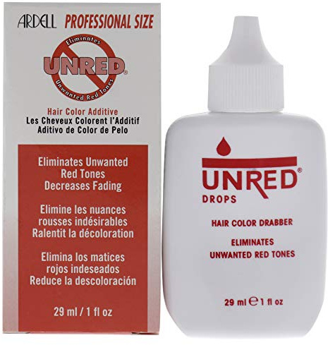 Ardell Unred Additive – Neutralizes Red Tones in Hair-Dye for Brassy Hairs, Hair Toner, Enhance Semi Permanent Hair Color for Women, 1 oz