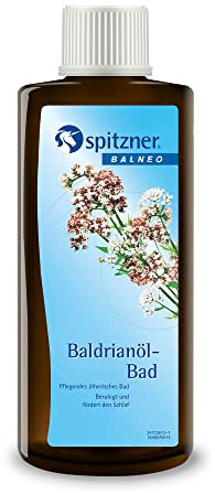 Spitzner Gesundheitsbad Baldrianöl 190 ml - Gesundheitsfördernder Badezusatz mit ätherischem Öl aus Baldrian | fördert den gesunden Schlaf