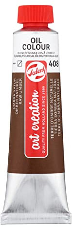 Talens Art Creation Ölfarbe - Umbra Natur 408-40 ml Tube - Halbtransparent - Ausgezeichnete Lichtechtheit