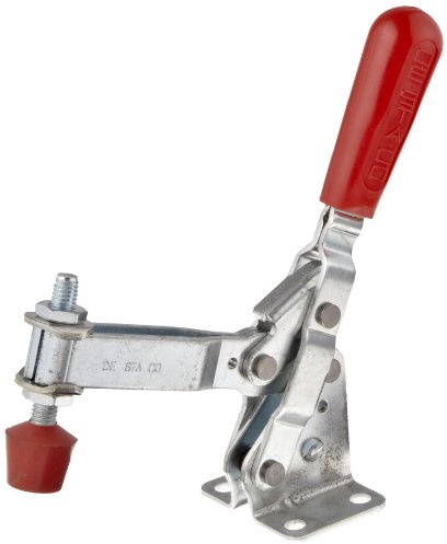 DE STA CO 210-U Vertical Hold Down Action Clamp with U-Shaped Bar and Flanged Base