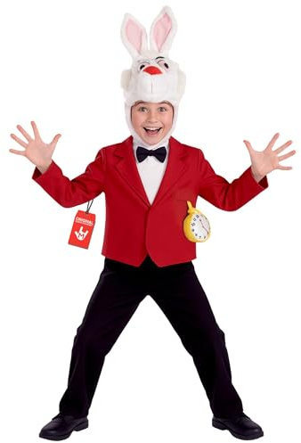 fun shack, Boys White Rabbit Costume, Halloween Costumes for Kids, XL