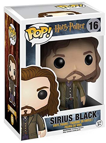 Funko Pop! Movies: Harry Potter - Sirius Black - Vinyl-Sammelfigur - Geschenkidee - Offizielle Handelswaren - Spielzeug Für Kinder und Erwachsene - Movies Fans - Modellfigur Für Sammler