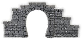 Noch 44420 9 x 4 cm portale Tunnel Binario Singolo Paesaggio Modellare (Pezzi)