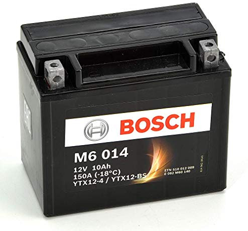 BOSCH 510012009 Batteria YTX12-BS 12V 12Ah con acido a corredo