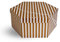 Wedding Hat Storage Box. 2 colour choices. Large Gold & White or Plain Black (Large, Gold & White)