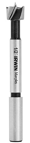 Irwin Tools 1966896 Irwin Marples Wood Drilling Forstner Bit, 1/2,